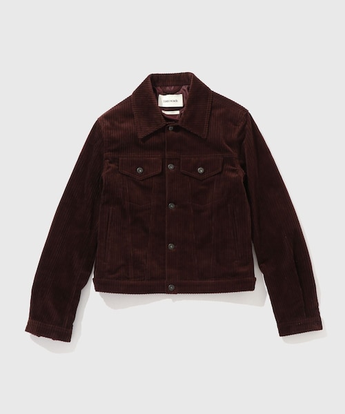 【TONYWACK/トニーウェック】ITALIAN CORDUROY TRUCKER JACKET