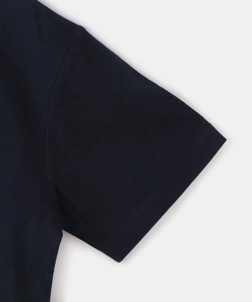 ROPE' PICNIC(ロペピクニック)の「【KIDS/キッズ】【接触冷感】水で色が変わるバックロゴプリントトップス(Tシャツ/カットソー・キッズ・ホワイト/ネイビー・L/M/S)」の17枚目の写真
