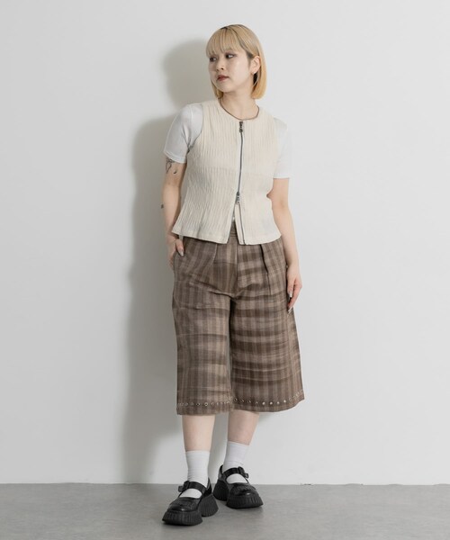 THE GOODLAND MARKET（ザグッドランドマーケット）の「PALIT　Neptune Tank Top（タンクトップ・レディース・WHITE・Free）」の7枚目の写真