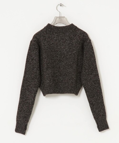 URBAN RESEARCH(アーバンリサーチ)の「SEEALL CROPPED SWEATER(ニット/セーター・レディース・MELANGE・FREE)」の6枚目の写真