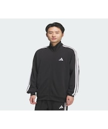 adidas | スリーストライプス レギュラーフィット ダブルニット トラックトップ（ジャージ）(トップス)