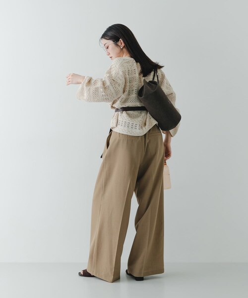 RODE SKO（ロデスコ）の「ADD CULUMN　PAGE BOSTON NUBUCK（ショルダーバッグ・レディース・GRAY・-）」の5枚目の写真