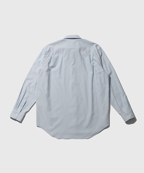 ADAM ET ROPE'（アダムエロペ）の「【AURALEE/オーラリー】WASHED FINX TWILL SHIRT（シャツ/ブラウス・メンズ・ホワイト/ベージュ/カーキ/ブルー系・3/4/5）」の22枚目の写真