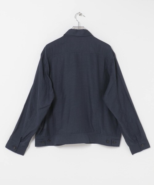 URBAN RESEARCH（アーバンリサーチ）の「SEVEN BY SEVEN　SHEER COWBOY JACKET（テーラードジャケット・メンズ・010 BLACK/120 NAVY・M/L）」の12枚目の写真