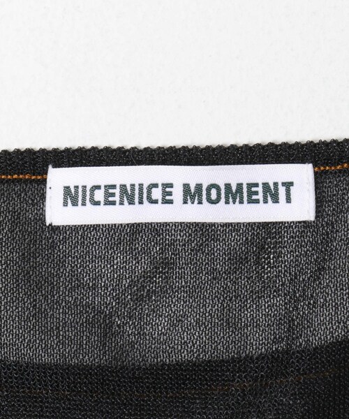 URBAN RESEARCH(アーバンリサーチ)の「NICENICE MOMENT SHEER NO-SLEEVE COMBO(ニット/セーター・レディース・BLACK/BABY PINK・1/3)」の10枚目の写真