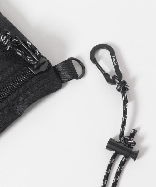 URBAN RESEARCH Sonny Label（アーバンリサーチサニーレーベル）の「POLER　STUFFABLE POUCH（ショルダーバッグ・メンズ・BLACK/CAMO・One）」の9枚目の写真