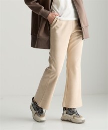 nissen | スエード調ポンチフレアパンツ(パンツ)