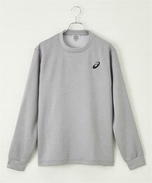 nissen | asics　クルーネックスウェット（アシックス）（ユニセックス）(スポーツグッズ)