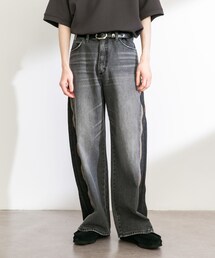 URBAN RESEARCH Sonny Label | Wrangler WREMAKE SIDE ZIP FLARE(デニムパンツ)