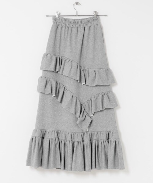THE GOODLAND MARKET（ザグッドランドマーケット）の「old honey　48°C skirt（スカート・レディース・02gray/01yellow・FREE）」の11枚目の写真
