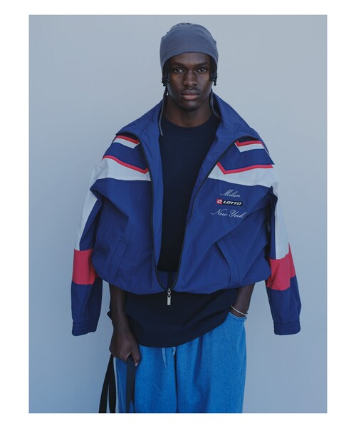 URBAN RESEARCH（アーバンリサーチ）の「LOTTO　MILAN NEWYORK NY BLOUSON（ブルゾン・メンズ・NAVY/BLACK・M/L/XL）」の22枚目の写真