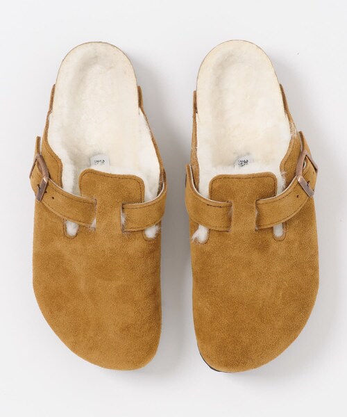 URBAN RESEARCH DOORS(アーバンリサーチドアーズ)の「BIRKENSTOCK Boston Shearling LEVE(その他シューズ・レディース・Mink・36/37/38)」の4枚目の写真