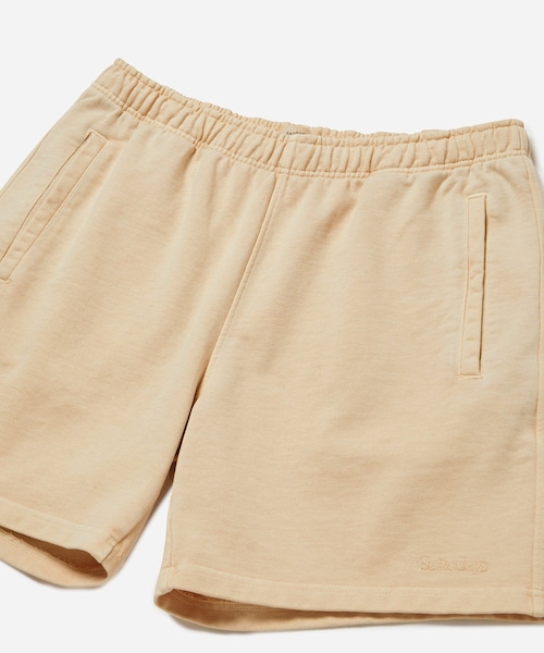 Saturdays NYC(サタデーズ ニューヨークシティ )の「Austin Pigment Dyed Sweat Short(その他パンツ・メンズ・ベージュ/ダークグリーン・S/XL/XS/L/M)」の13枚目の写真