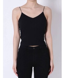 MERCURYDUO | カップ付バックオープンキャミ(Tシャツ/カットソー)