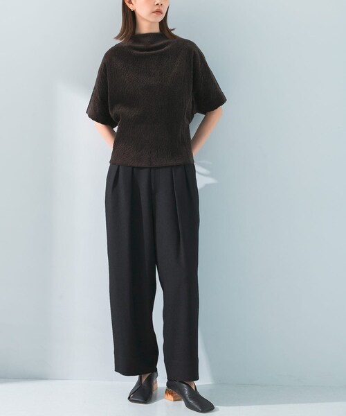 URBAN RESEARCH ROSSO（アーバンリサーチロッソ）の「le　CORDUROY TIE BLOUSE（シャツ/ブラウス・レディース・IVORY/BROWN・FREE）」の10枚目の写真