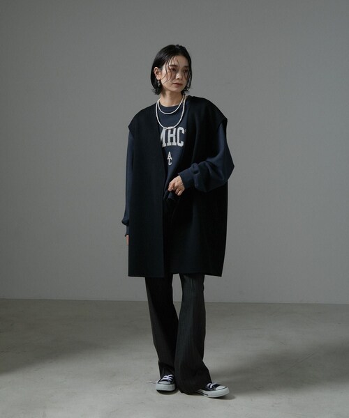 ADAM ET ROPE'（アダムエロペ）の「【J'aDoRe・店舗限定】【ERICKA NICOLAS BEGAY】ナバホパールネックレス5mm/45cm（ネックレス・レディース・シルバー・F）」の4枚目の写真