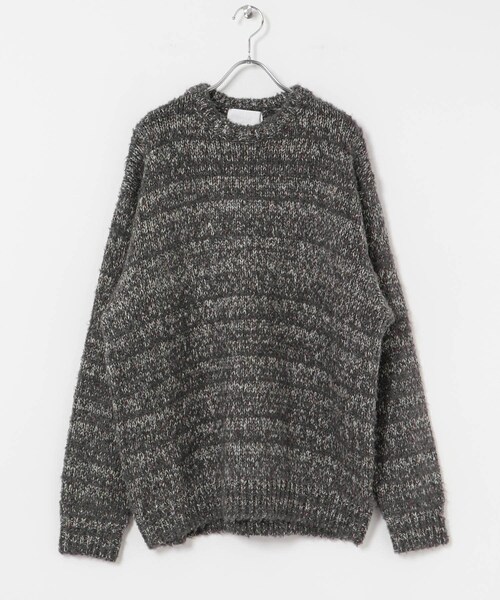 URBAN RESEARCH(アーバンリサーチ)の「URBAN RESEARCH iD ブークレメランジニット(ニット/セーター・メンズ・GRAY/BEIGE・M/L)」の11枚目の写真