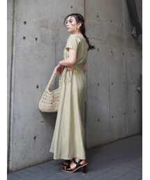 EVRIS | サイドオープンドロストロングワンピース(ワンピース)