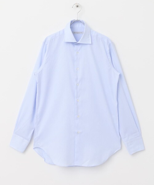 URBAN RESEARCH DOORS（アーバンリサーチドアーズ）の「『イージーケア』LIFE STYLE TAILOR　セミワイド細ストライプシャツ（シャツ/ブラウス・メンズ・PINK-ST/BLUE-ST・38/39/40/41）」の4枚目の写真