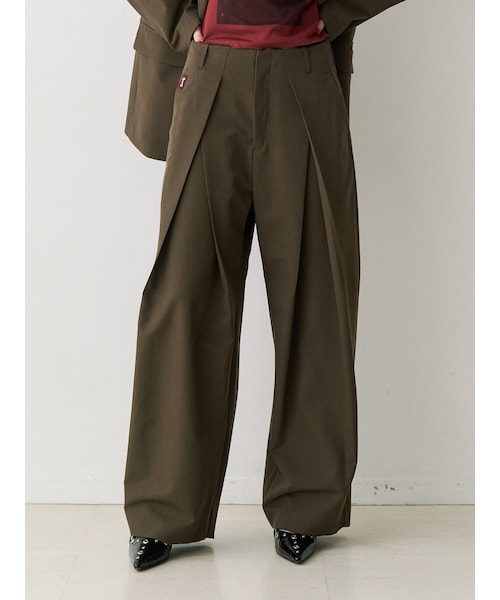 jouetie（ジュエティ）の「【PosTokyo】ワイドスラックス【セットアップ対応】（スラックス・レディース・ホワイト/グレー/ブラウン・M）」の16枚目の写真