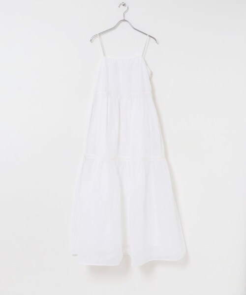 URBAN RESEARCH ROSSO（アーバンリサーチロッソ）の「MARILYN MOON　SHEER TIERED DRESS（ワンピース・レディース・BEIGE/BLACK/WHITE・Free）」の9枚目の写真