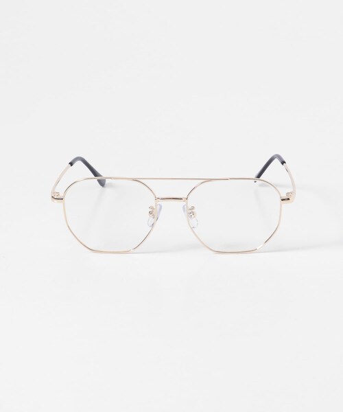 URBAN RESEARCH（アーバンリサーチ）の「decor　EYEWEAR DOUBLE-RIM（メガネ・レディース・SILVER/GOLD・-）」の16枚目の写真