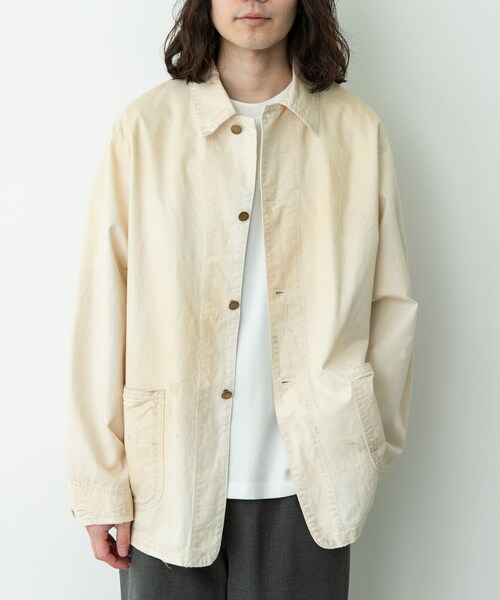URBAN RESEARCH Sonny Label（アーバンリサーチサニーレーベル）の「Lee　VINTAGE LOCO JACKET（カバーオール・メンズ・OFF WHITE/JELT DENIM・M/L）」の7枚目の写真
