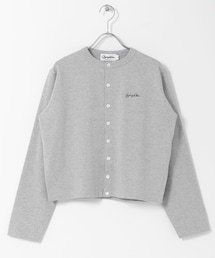 GYMPHLEX | GYMPHLEX SHORT CREW NECK CARDIGAN(カーディガン/ボレロ)