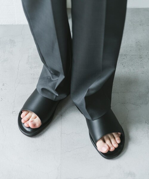 URBAN RESEARCH DOORS（アーバンリサーチドアーズ）の「Made in Japan カバーサンダル（サンダル・メンズ・BLACK/BROWN・M/L）」の4枚目の写真