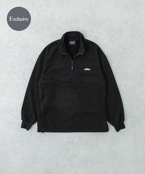 URBAN RESEARCH（アーバンリサーチ）の「『別注』THOUSAND MILE×URBAN RESEARCH　ニットフリースハーフジッププルオーバー（その他トップス・メンズ・BLACK/CHARCOAL/NAVY/OFF・M/L）」の2枚目の写真