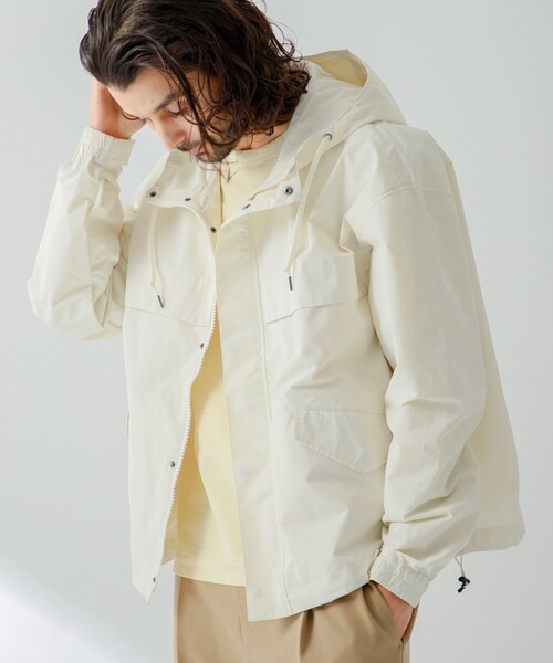 URBAN RESEARCH Sonny Label（アーバンリサーチサニーレーベル）の「撥水ナイロンマウンテンパーカー（マウンテンパーカー・メンズ・カーキ/ブラック/ホワイト・M/L）」の10枚目の写真