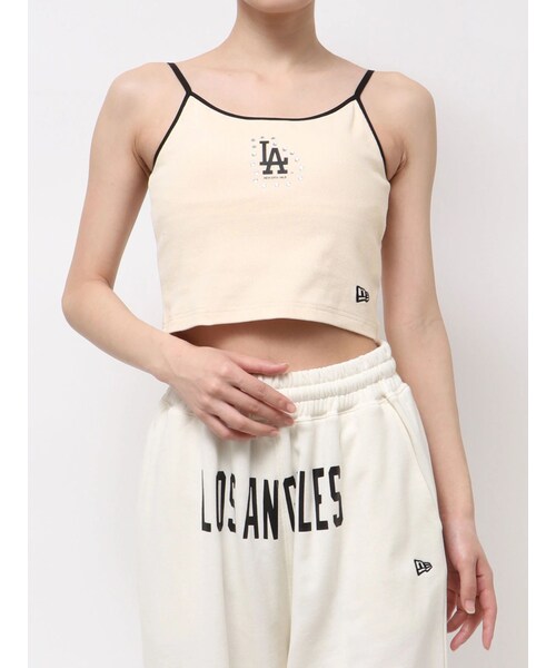 GYDA（ジェイダ）の「【MLB × New Era × GYDA】bijouバイカラーキャミビスチェ（キャミソール・レディース・アイボリー/ブラック/その他3・F）」の4枚目の写真