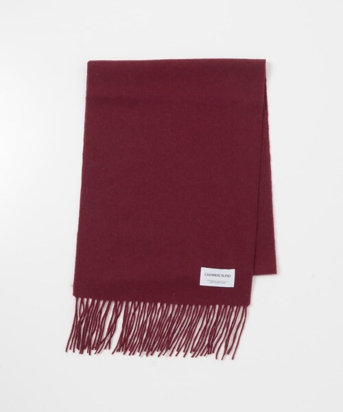 URBAN RESEARCH DOORS(アーバンリサーチドアーズ)の「カシミヤブレンド マフラー(マフラー・メンズ・GREEN/BLACK/GRAY/WINE RED・-)」の22枚目の写真