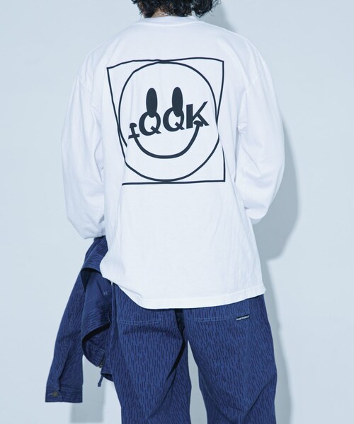 URBAN RESEARCH（アーバンリサーチ）の「LQQK Studio　SMILEY LOGO POCKET TEE（Tシャツ/カットソー・メンズ・WHITE・M/L/XL）」の8枚目の写真