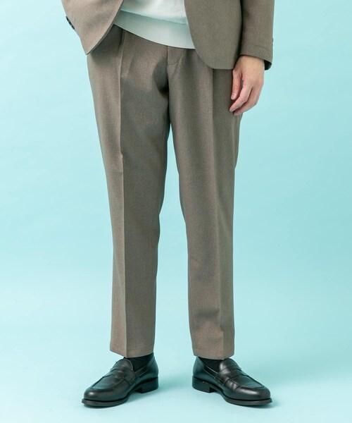 URBAN RESEARCH DOORS(アーバンリサーチドアーズ)の「LIFE STYLE TAILOR メランジストレッチパンツ(スラックス・メンズ・NAVY/GRAY/TAUPE・S/M/L/XL)」の16枚目の写真