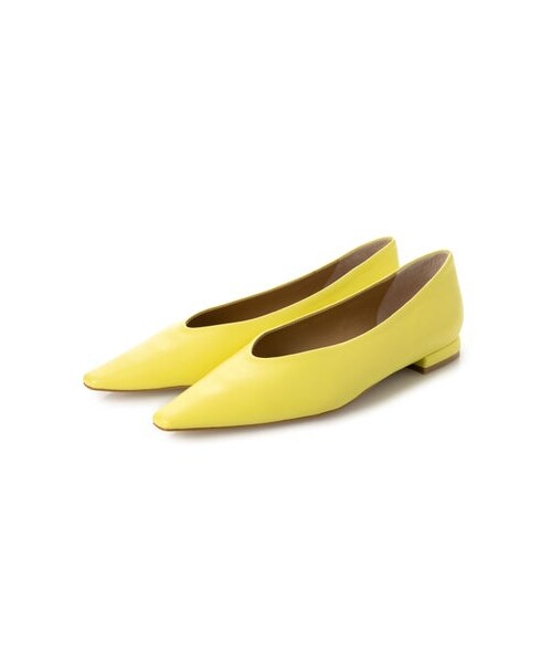 Mode et Jacomo(モードエジャコモ)の「モード エ ジャコモ MODE ET JACOMO スクエアトゥフラットシューズ (パンプス・レディース・BL/BU/GY/YL/GR/WH・225/22.5cm/230/23cm/235/23.5cm/240/24cm/245/24.5cm)」の8枚目の写真