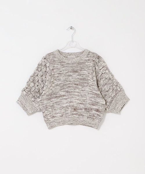 LAATO（ラート）の「lantern sleeve knit（ニット/セーター・レディース・クリーム/シャドウ/バニラ・Free）」の11枚目の写真