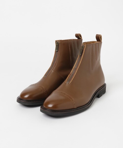 URBAN RESEARCH(アーバンリサーチ)の「Hender Scheme front fastner boots(ブーツ・メンズ・black/c brown・5/4)」の3枚目の写真