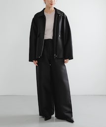 URBAN RESEARCH | new basic　WOOL SILK WIDE PANTS(その他パンツ)