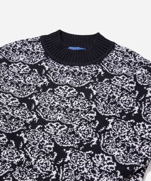 Saturdays NYC（サタデーズ ニューヨークシティ ）の「VARICK MOCKNECK SWEATER（ニット/セーター・レディース・ブラック/ブルー・L/XL/XS）」の12枚目の写真