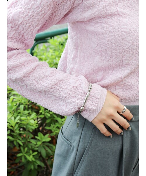 Ungrid（アングリッド）の「モチーフビーズブレスレット（ブレスレット・レディース・シルバー・F）」の3枚目の写真