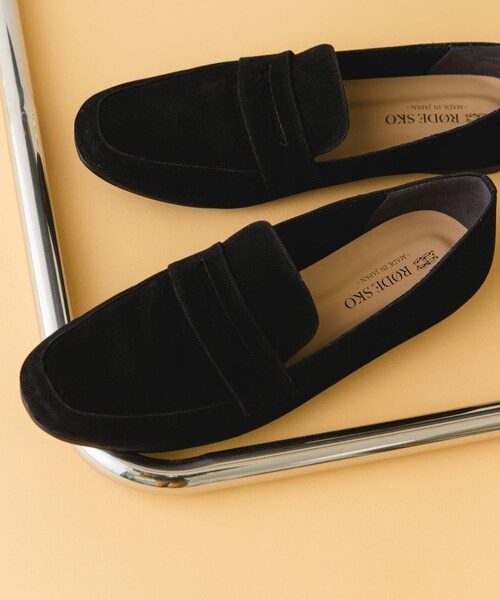 RODE SKO（ロデスコ）の「『MADE IN JAPAN』ソフトコインローファー（ローファー・レディース・SILVER/BLACK/GUN METAL/NAVY/BLACK/S/CAMEL/S・36/37/38）」の21枚目の写真