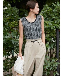 LAGUNAMOON | ツイードニットプルオーバー(ニット/セーター)