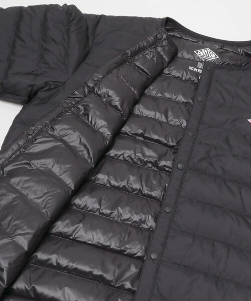 URBAN RESEARCH DOORS(アーバンリサーチドアーズ)の「DANTON INNER DOWN CREWNECK JACKET(その他アウター・メンズ・BLACK/IRON/SAND BEIGE/OLIVE/SMOKY PINK/MUSTARD・M/L/XL)」の9枚目の写真