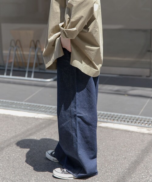 URBAN RESEARCH DOORS(アーバンリサーチドアーズ)の「FORK&SPOON JFデニムベルトセットルーズパンツ(デニムパンツ・レディース・ONEWASH/BLUE・1/2)」の20枚目の写真
