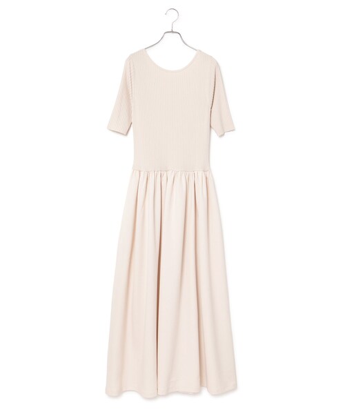 ROPE'（ロペ）の「ドッキングワンピース（ワンピース・レディース・ブラック/オフホワイト・36/38）」の22枚目の写真