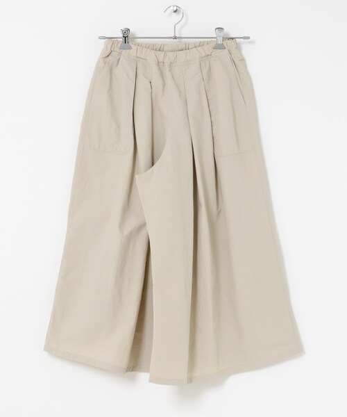 EKAL（エカル）の「『UR TECH』ナイロンタッサーワイドパンツ（その他パンツ・レディース・レイクサンリーフ/グラファイト/ネイビー/レイクブルー/ベージュ・One）」の18枚目の写真