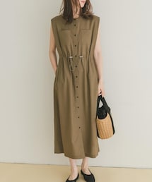 ITEMS URBANRESEARCH | ウエストドロストノースリワンピース(ワンピース)