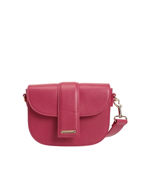 MERCURYDUO（マーキュリーデュオ）の「ラウンドショルダーバッグ（ショルダーバッグ・レディース・ピンク/オフホワイト/ブラック・F）」の3枚目の写真