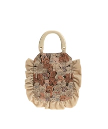 merry jenny | bearジャガードハンドバッグ(ハンドバッグ)